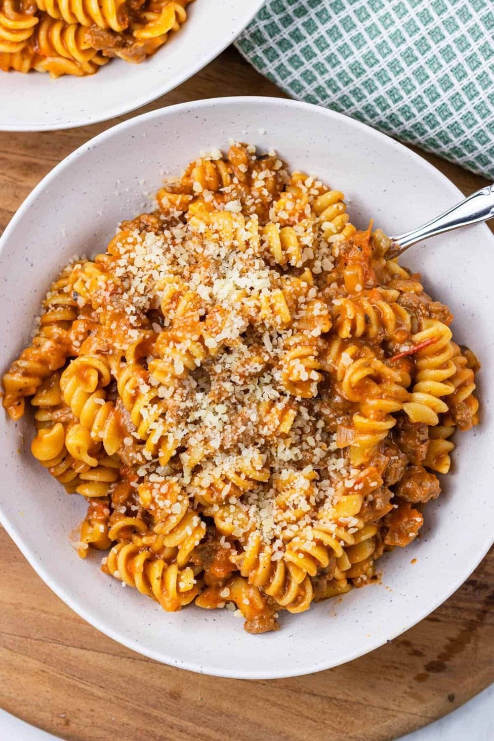 One-Pot Creamy Ground Beef Pasta