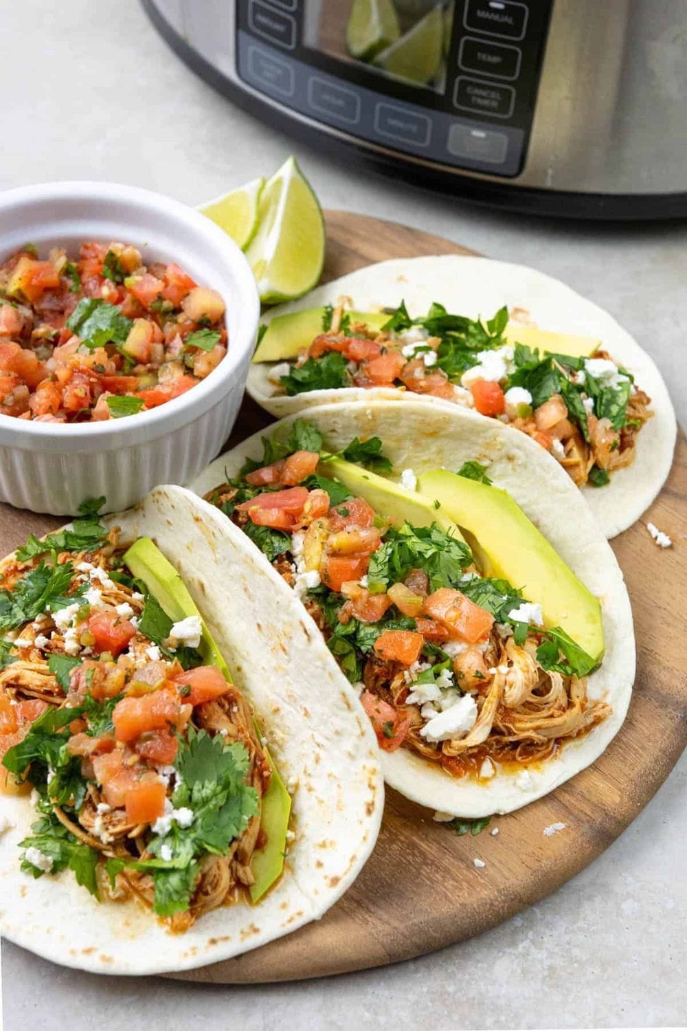 Slow Cooker Chicken Tacos